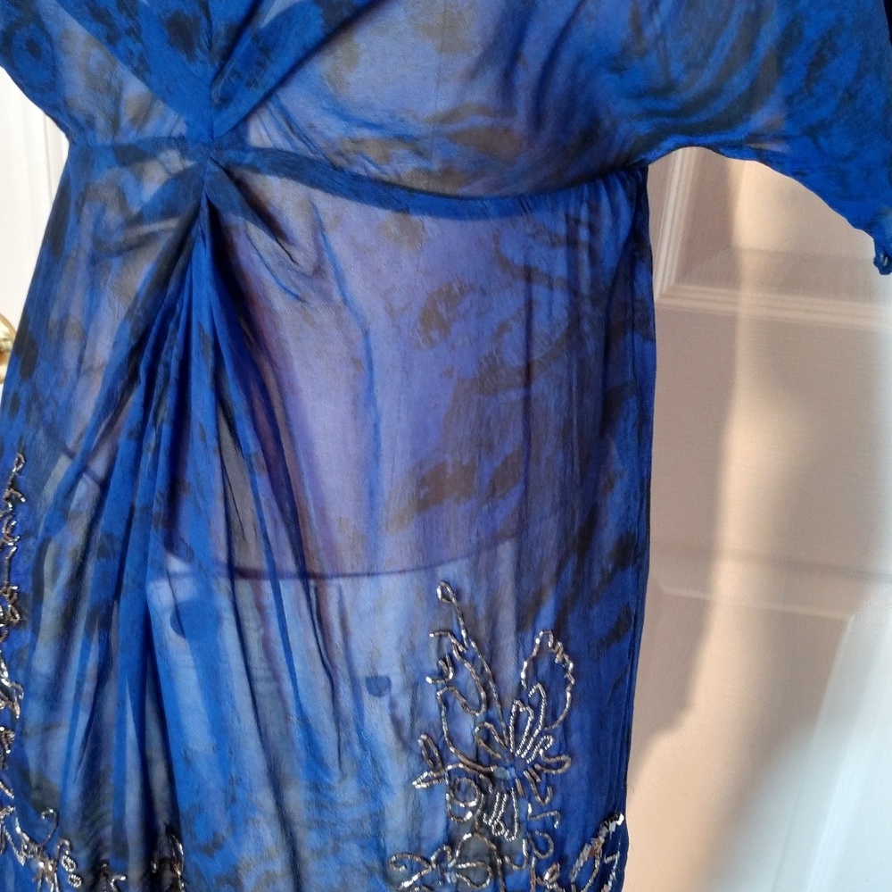 Cache  Beaded Tunic Top - Picture 4 of 6